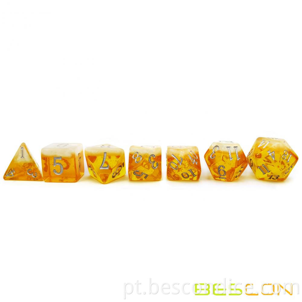 Beer Role Playing Game Dice Set 6